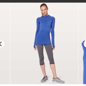 Lululemon Swiftly Tech Hooded 1/2 Zip
Moroccan Blue / Moroccan Blue